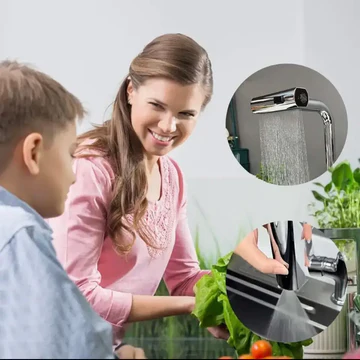 Multifunctional 4 Mode Water Faucet Adapter