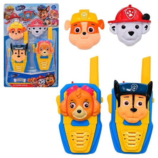 Paw Patrol Walkie Talkies for Kids – Rescue Squad Adventure Playset | 2-Way Radios for Fun Outdoor & Indoor Communication