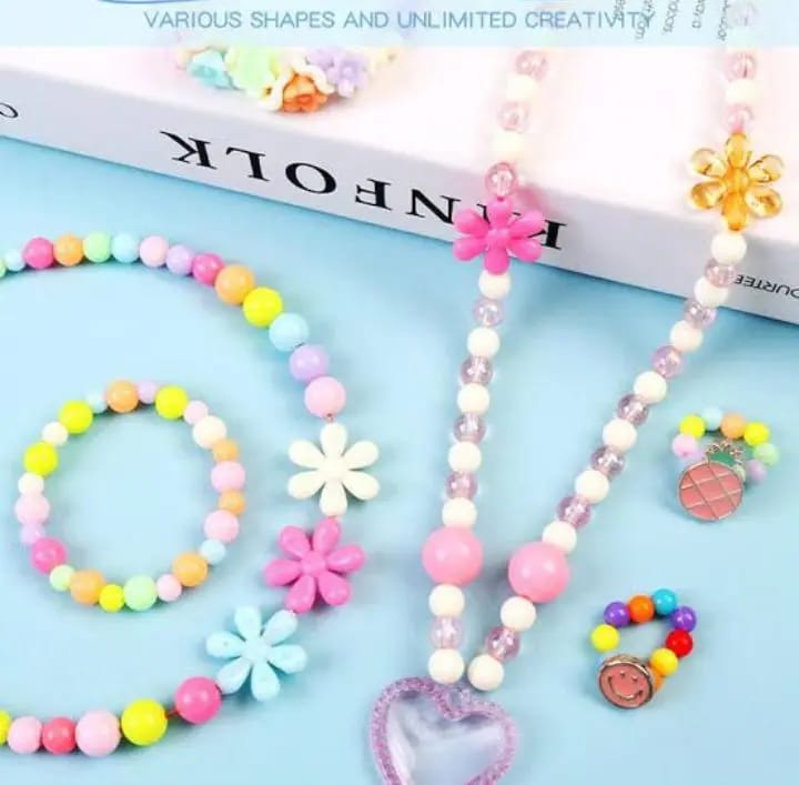 Toy Venture Personalized Beads Set β 600+ Beads & Charms