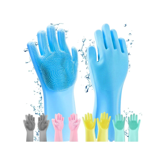 Dishwashing Gloves- Silicone Kitchen Scrub