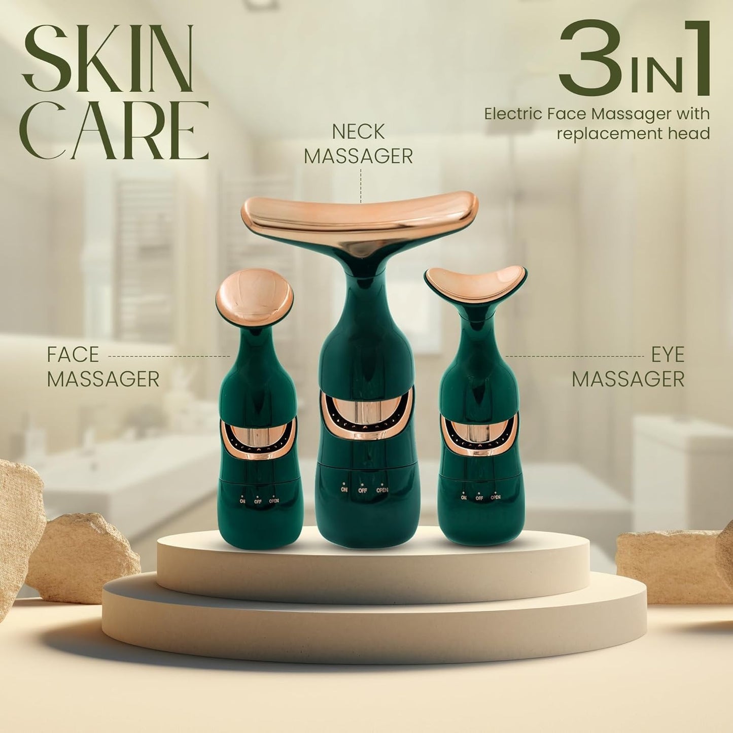 3 In 1 Skin Care Facial Firming Massager