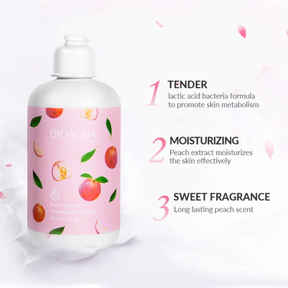 BIOAQUA PEACH EXTRACT HEXAPEPTIDE EXTRACT BODY LOTION 250G