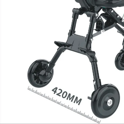 Compact Travel Baby Stroller – Lightweight, Foldable, Airplane Cabin Friendly