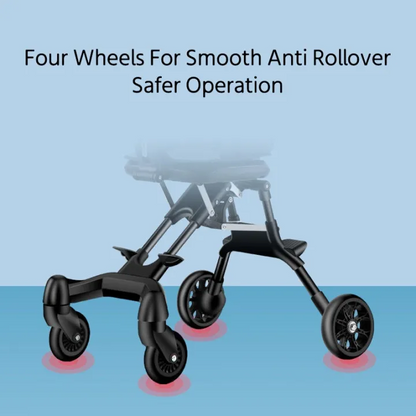 Compact Travel Baby Stroller – Lightweight, Foldable, Airplane Cabin Friendly