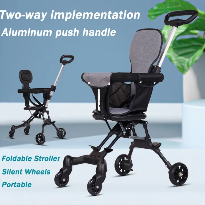 Compact Travel Baby Stroller – Lightweight, Foldable, Airplane Cabin Friendly