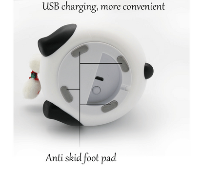 Big Panda Night Light LED Silicone Squishy Animal Lamp for Kids