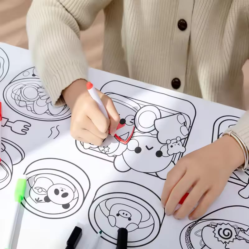 Children's Drawing Roll, Coloring Paper Roll for Kids
