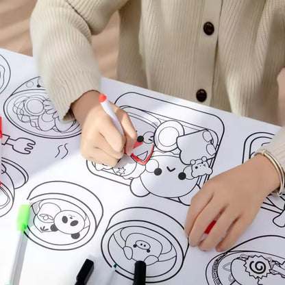 Children's Drawing Roll, Coloring Paper Roll for Kids