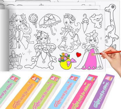 Children's Drawing Roll, Coloring Paper Roll for Kids