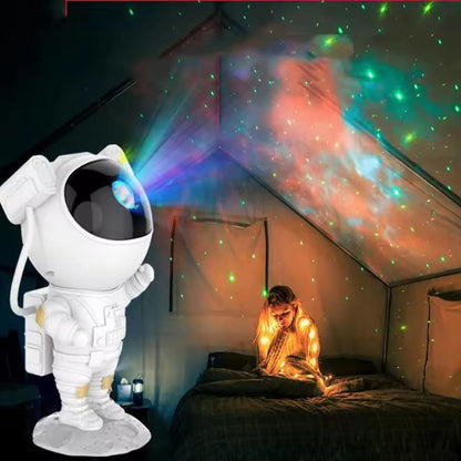 Astronaut Galaxy Star LED Projector Night Light With Remote Control