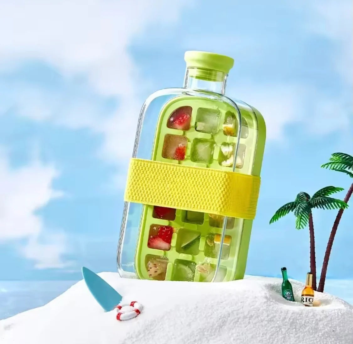 Ice Maker Ice Cube Bottle Cups *800ml ”