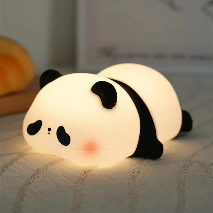 Cute Panda LED Night Light Touch Sensor Cartoon Kid's