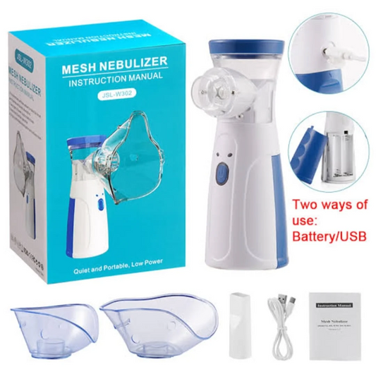 Portable Handheld Nebulizer for Easy Breathing