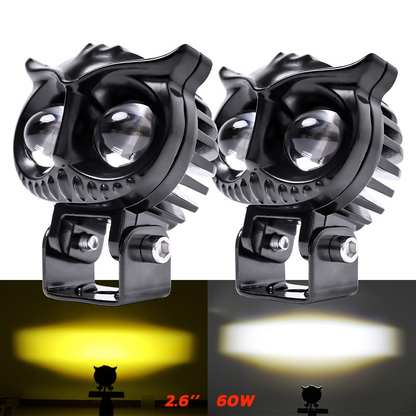 Universal Owl LED Light Metal Dual Colour