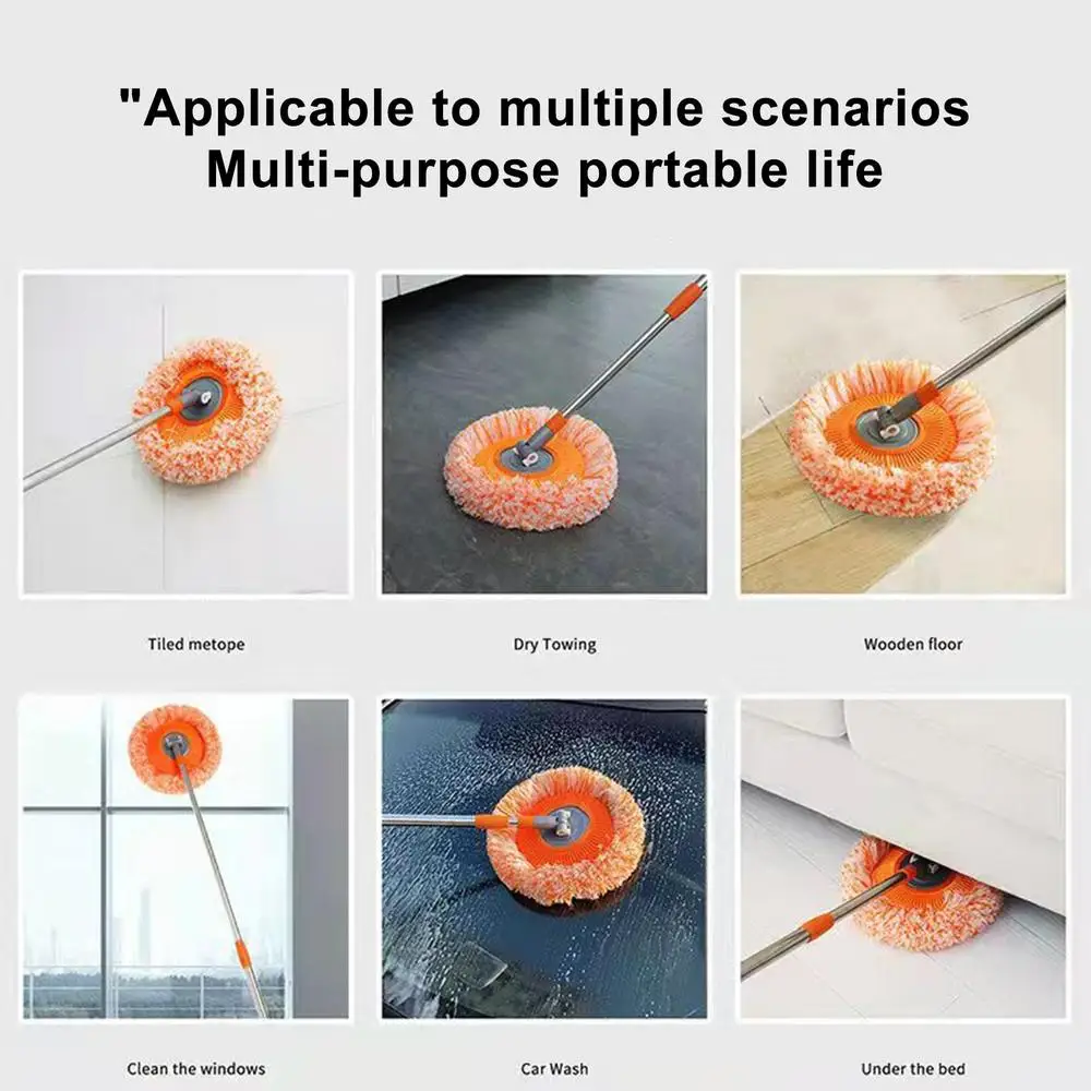 360 Rotating Adjustable Cleaning Sunflower Mop