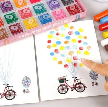 DIY Creative Finger Painting Art Kit
