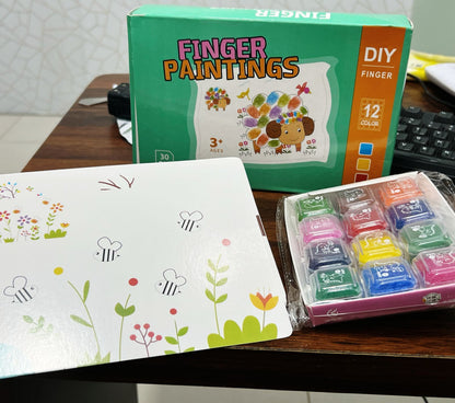DIY Creative Finger Painting Art Kit