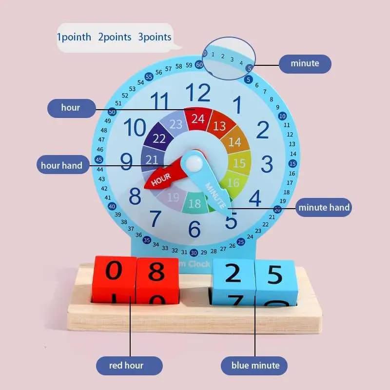 Educational Alarm Clock Toy – My First Learning Clock for Kids