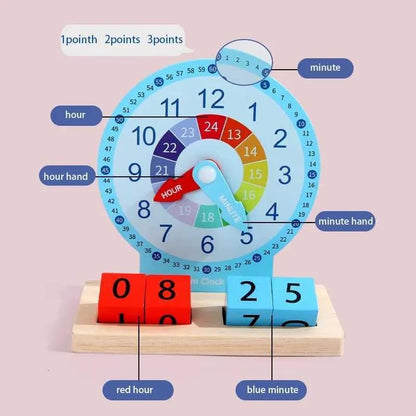 Educational Alarm Clock Toy – My First Learning Clock for Kids