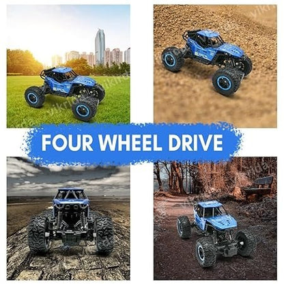 Remote Control Monster Truck with Mist Smoke & LED Lights