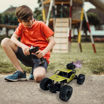 Remote Control Monster Truck with Mist Smoke & LED Lights
