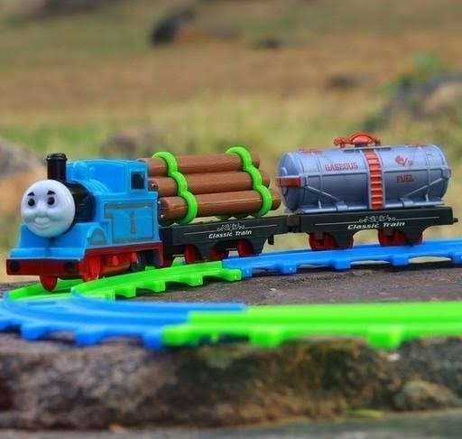 Train Track World  84 Pieces Building & Track Set