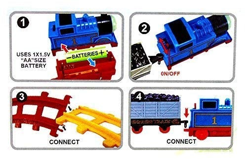 Train Track World  84 Pieces Building & Track Set