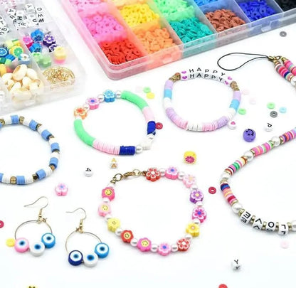 Toy Venture Personalized Beads Set – 600+ Beads & Charms