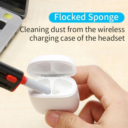 Multifunctional Cleaning Kit for Earbuds, Mobile & Keyboard – All-in-One Gadget Cleaner