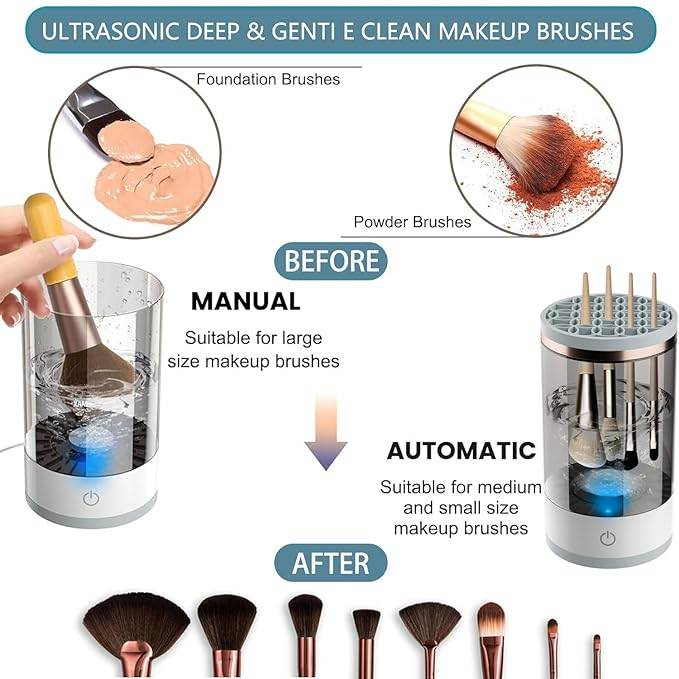 Electric Makeup Brush Cleaner
