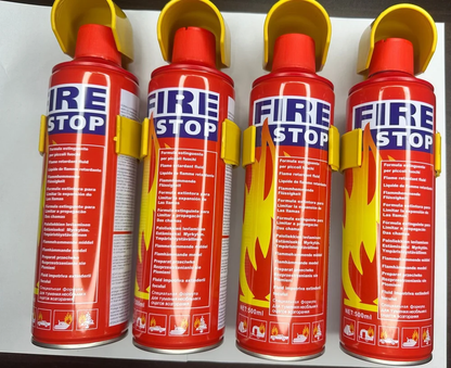 Carbon Steel Car Fire Extinguisher (500ml)