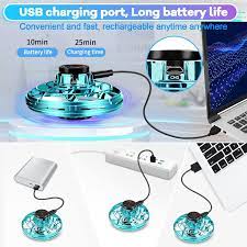 Flying Spinner UFO Toy – Rechargeable Flying Spinner | Hand-Controlled Flying Spinner Toy | 360° Rotating Flying Spiner with LED Lights