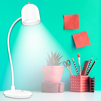 Rechargeable LED Touch Study Table Lamp for Kids | Eye Protection, USB Charging, Dimmable Light for Students & Reading