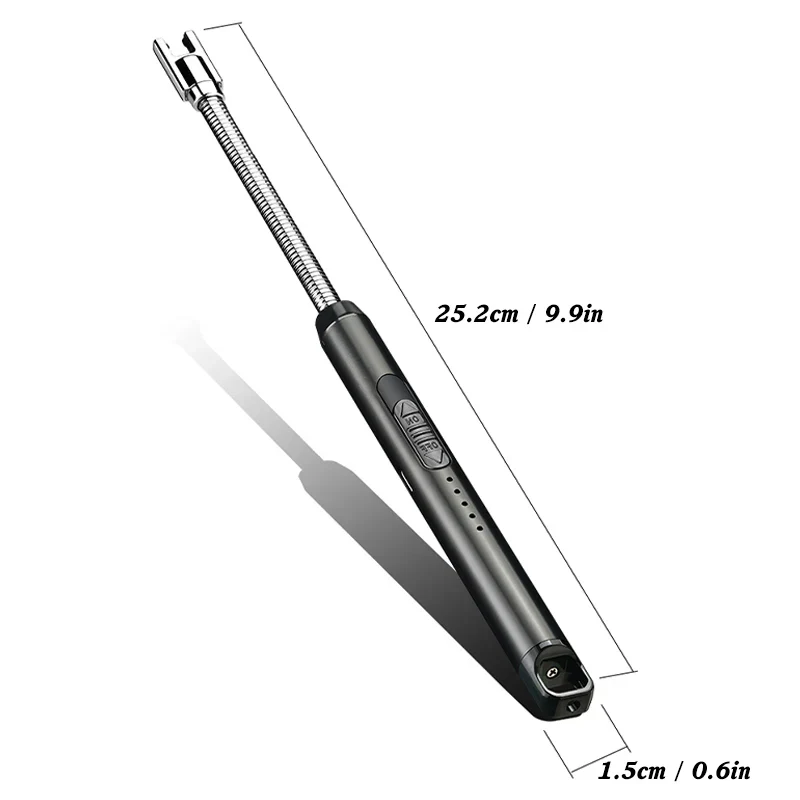 🔥 USB Electric Plasma Lighter Windproof | Flameless | Rechargeable via USB