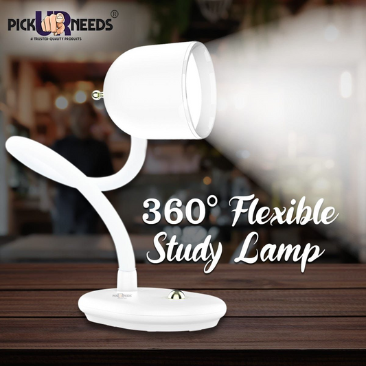 Rechargeable LED Touch Study Table Lamp for Kids | Eye Protection, USB Charging, Dimmable Light for Students & Reading
